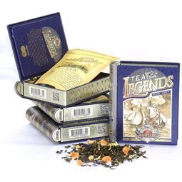 Legends Te Earley Grey Bok Plåtburk